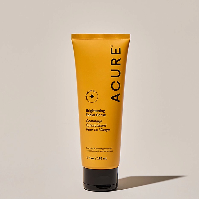 Изображение товара ACURE Скраб для лица морские водоросли французская глина 118 мл