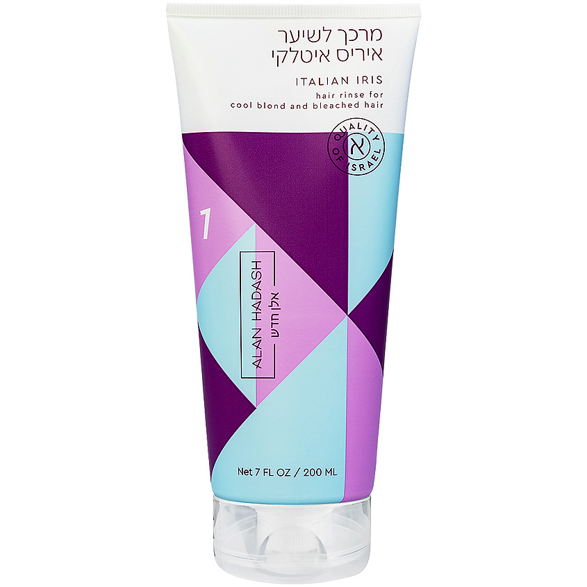 Изображение товара ALAN HADASH Кондиционер для волос нейтрализующий желтизну Italian Iris, 200 мл