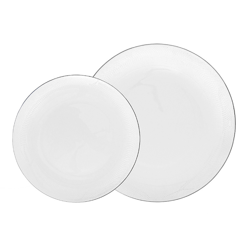 Изображение товара MANDARIN DECOR Набор тарелок, цвет: белый, золотой