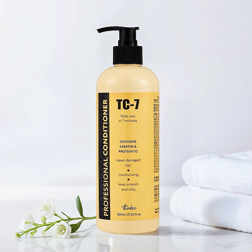 Изображение товара Кондиционер протеиновый для поврежденных волос THINKCO профессиональный 500 мл