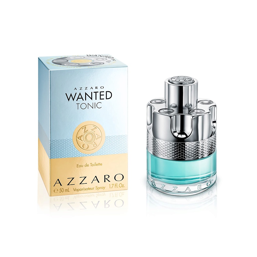 Изображение товара AZZARO Туалетная вода Wanted Tonic, 50 мл Изображение товара AZZARO Туалетная вода Wanted Tonic, 50 мл