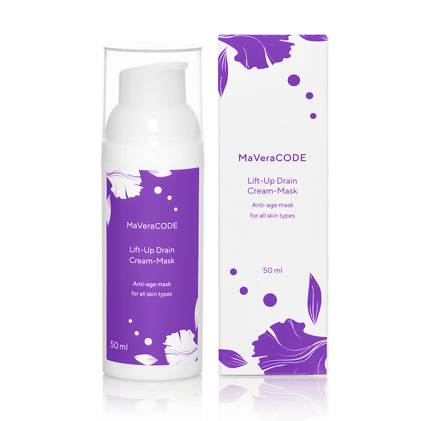 Изображение товара Маска с мгновенным лифтинг-эффектом для лица MAVERACODE Lift-Up Drain Cream-Mask 50 мл