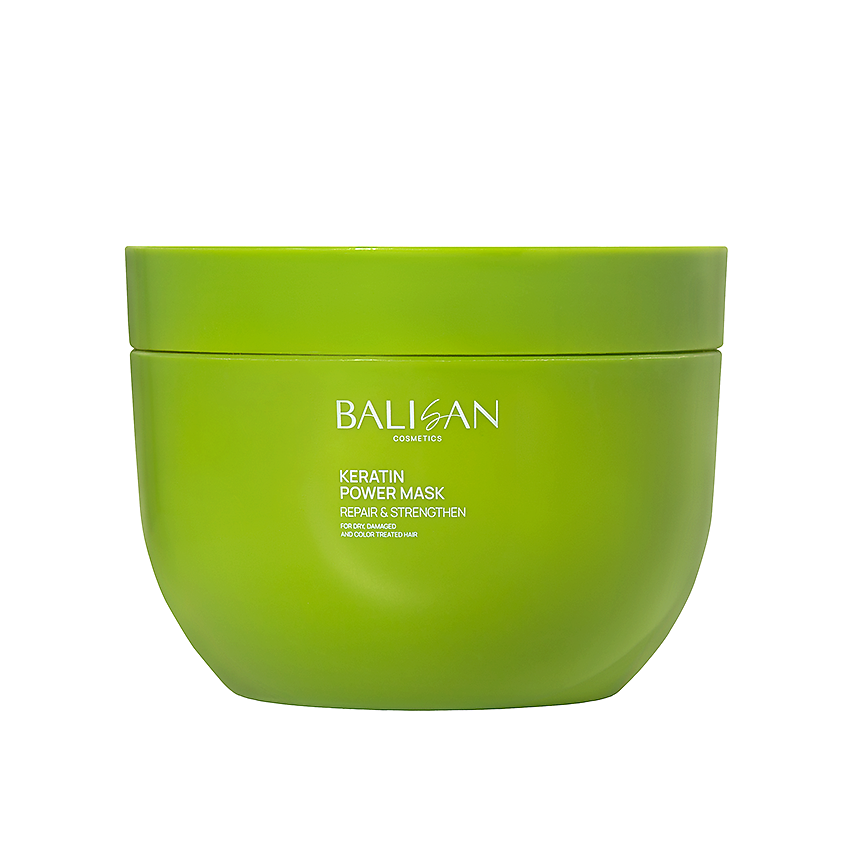 Изображение товара Кератиновая восстанавливающая маска для волос BALISAN 500 мл