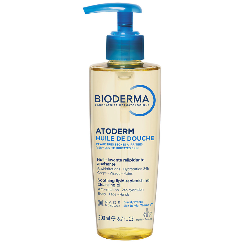 Изображение товара BIODERMA Atoderm Питательное масло для душа 200 мл для сухой чувствительной кожи