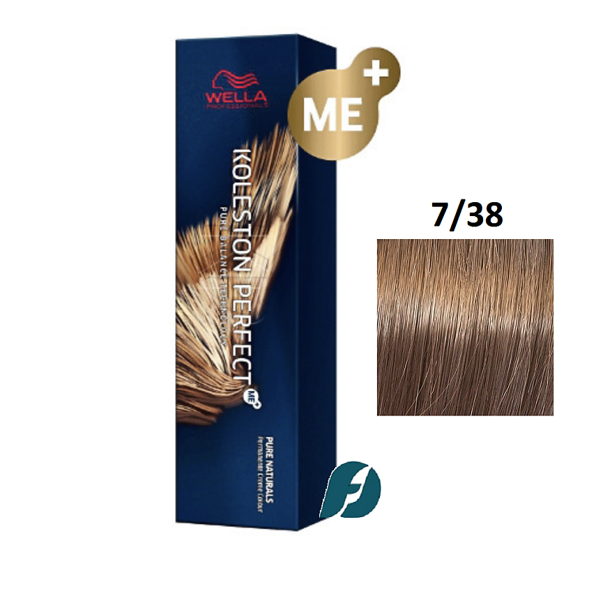 Изображение товара WELLA PROFESSIONALS Koleston Perfect ME 7/38 краска для волос яркий пряный бисквит