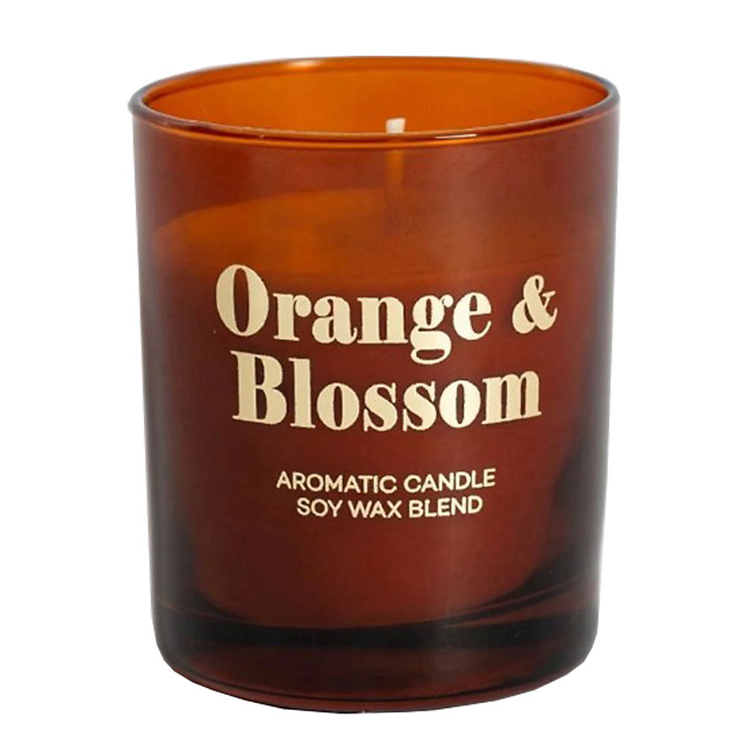 Изображение товара RAKLE Ароматическая свеча Glam Orange & Blossom Aromatic Candle, 120 г