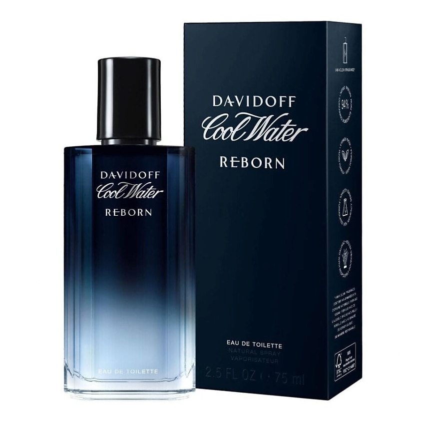 Изображение товара DAVIDOFF Туалетная вода Cool Water Reborn, 75 мл