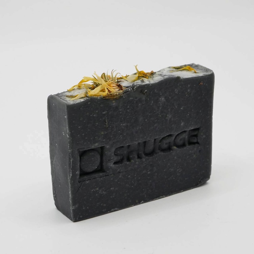 Изображение товара SHUGGE Шунгитовое черное лечебное мыло для жирной, проблемной кожи, 1 шт.