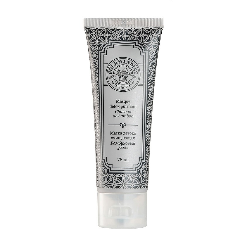 Изображение товара GOURMANDISE Маска детокс для лица с бамбуковым углем 75 мл