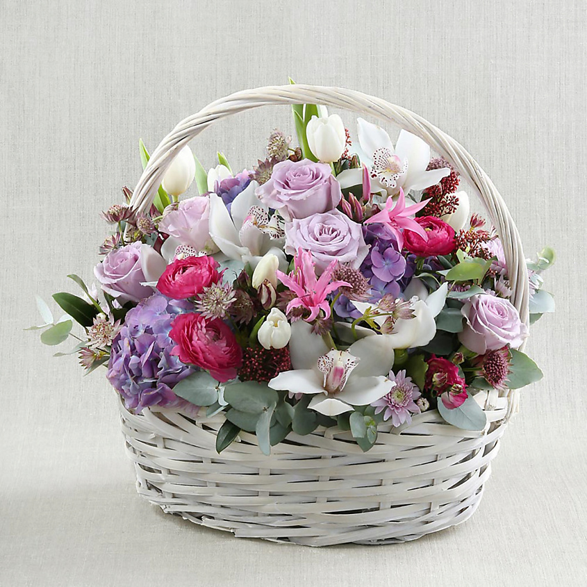 Изображение товара БУКЕТ МАРКЕТ ДАРИТЕ С УДОВОЛЬСТВИЕМ - живая композиция для дарения