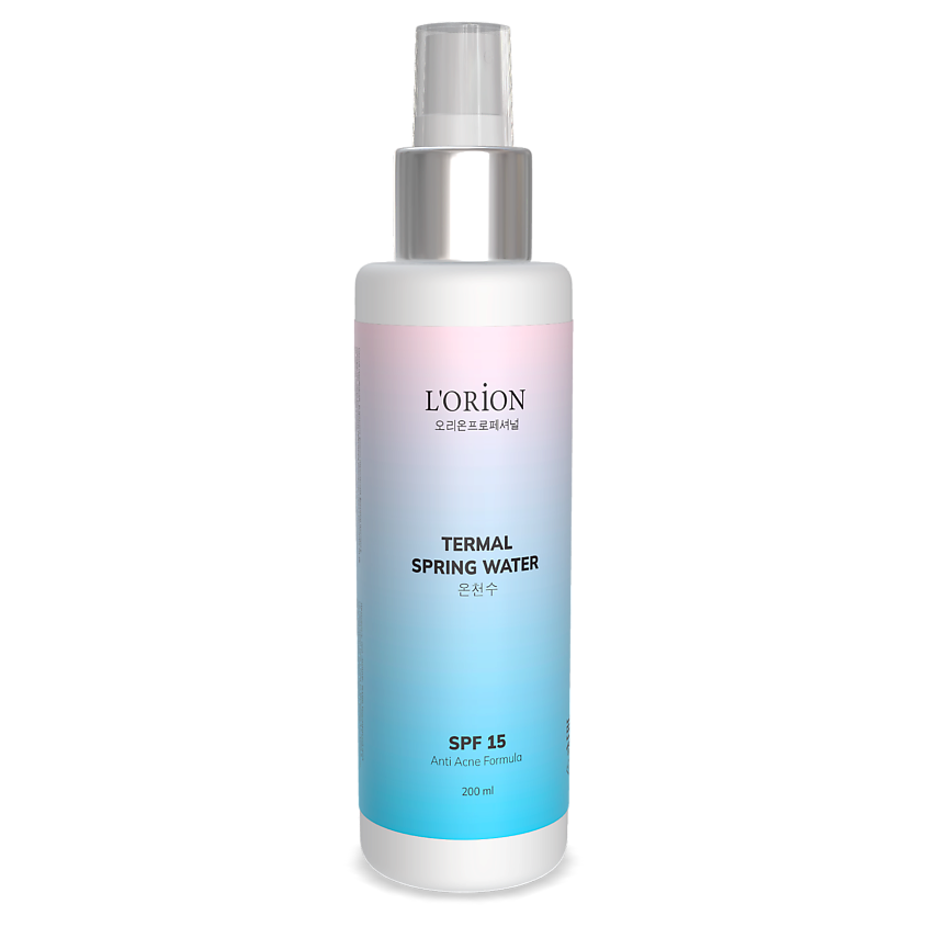 Изображение товара L'ORION Термальная вода Anti Acne с SPF 15 для лица и тела 1 шт