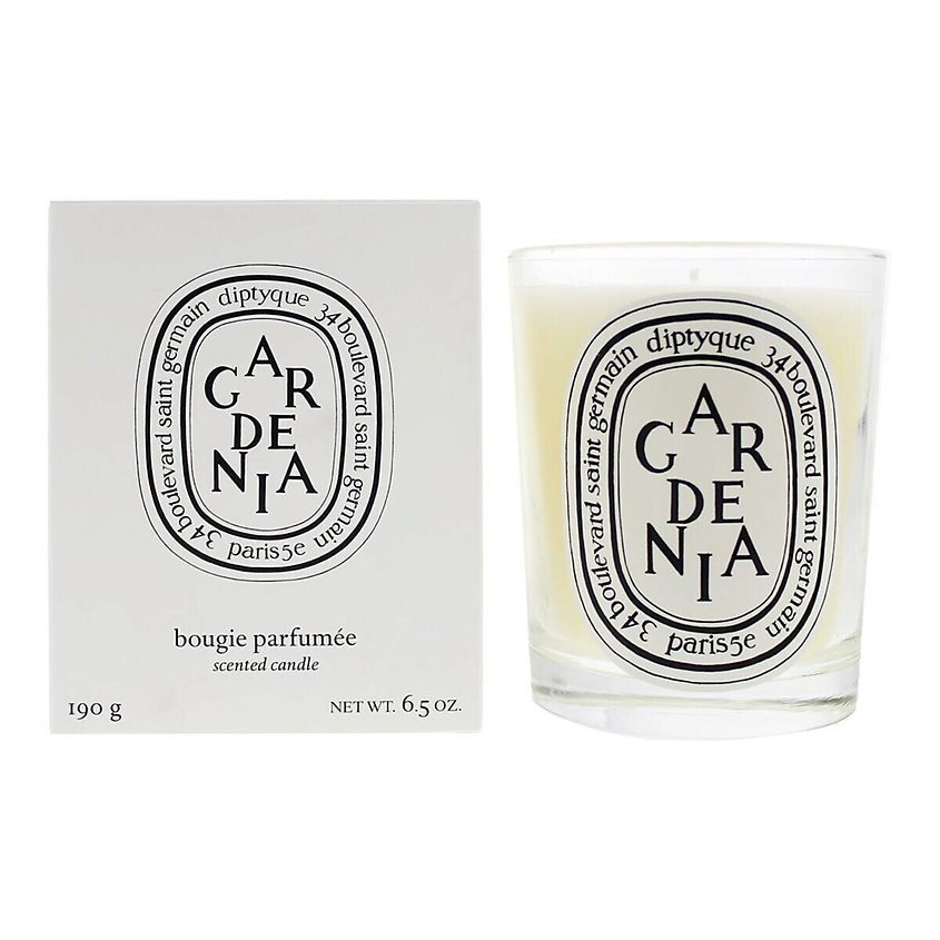 Изображение товара DIPTYQUE Ароматизированная свеча Candle Gardenia, 190 г Изображение товара DIPTYQUE Ароматизированная свеча Candle Gardenia, 190 г