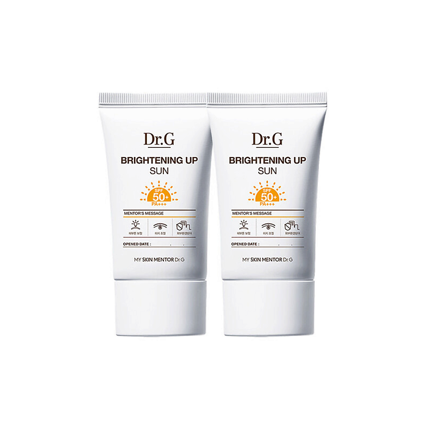 Изображение товара Солнцезащитный набор Dr.G Brightening Up Sun+ SPF50+ Pa+++ (2x50 мл)