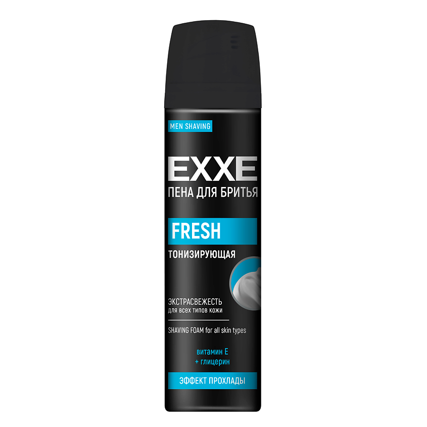 Изображение товара EXXE MEN Тонизирующая пена для бритья 200 мл с глицерином и ментолом