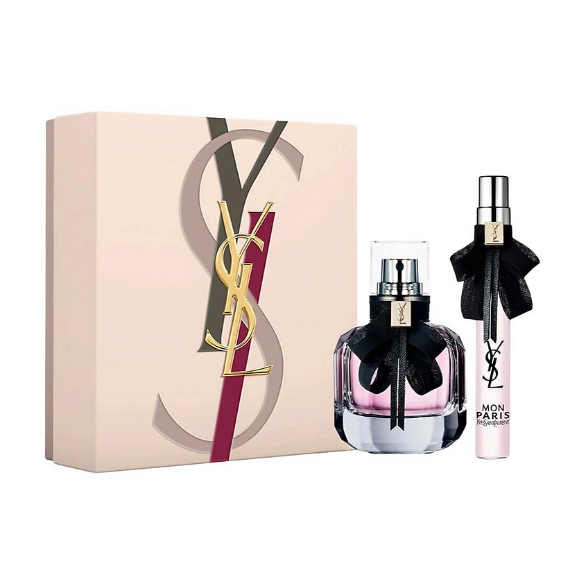 Изображение товара YVES SAINT LAURENT Набор Mon Paris: Парфюмерная вода + Миниатюра, 30 мл + 10 мл
