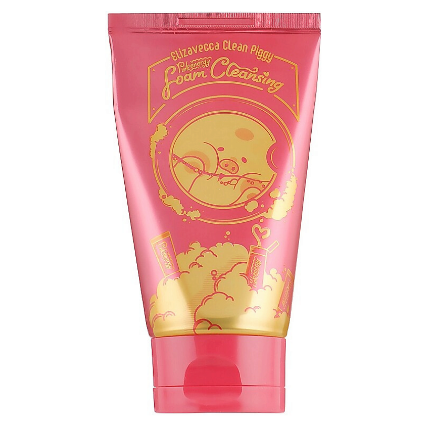 Изображение товара Пенка для умывания ELIZAVECCA Clean Piggy Pinkenergy Foam Cleansing