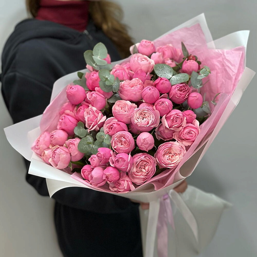 Изображение товара CHALET GREEN Большой букет из пионовидных роз, 1 шт.