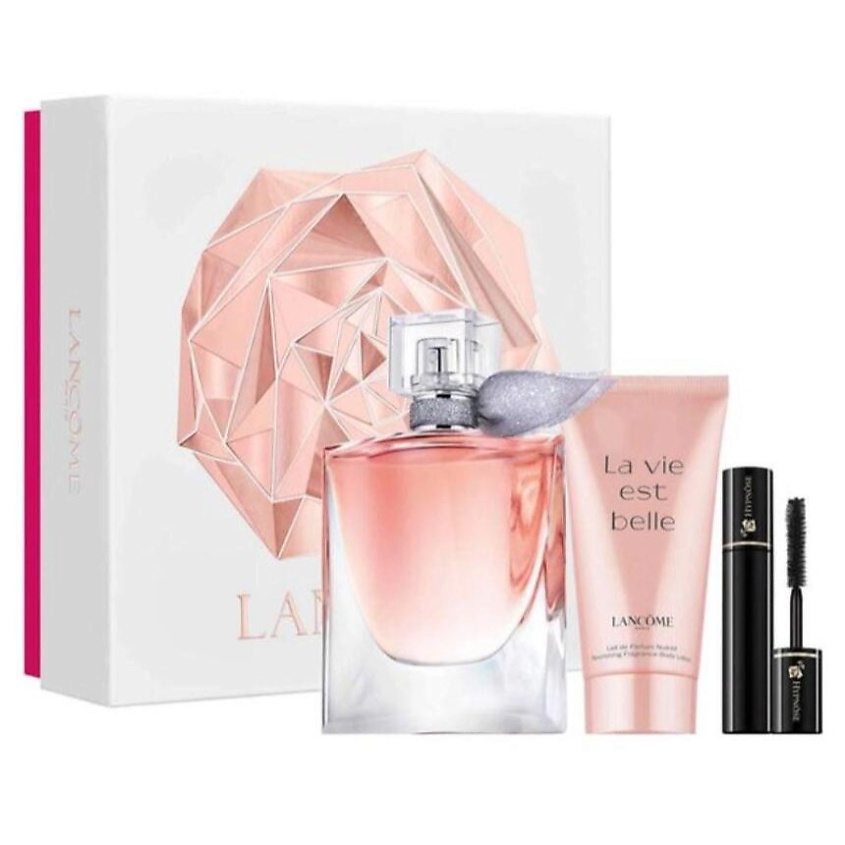 Изображение товара LANCOME Набор La Vie Est Belle: Парфюмерная вода + Лосьон для тела +Тушь, 30 мл + 50 мл + 2 мл