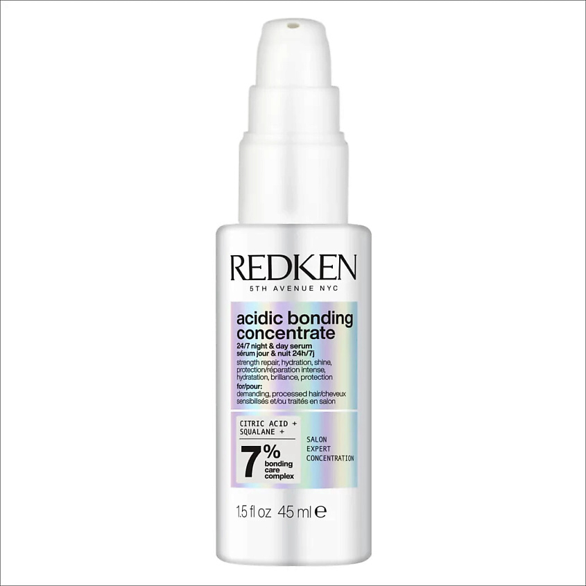 Изображение товара Redken Acidic Bonding Concentrate 24/7 Night & Day сыворотка для поврежденных волос 45 мл