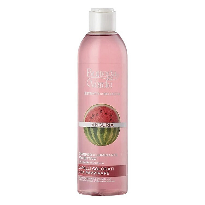 Изображение товара BOTTEGA VERDE Осветляющий защитный шампунь Beauty Extracts Watermelon Brightening Protective Shampoo, 250 мл