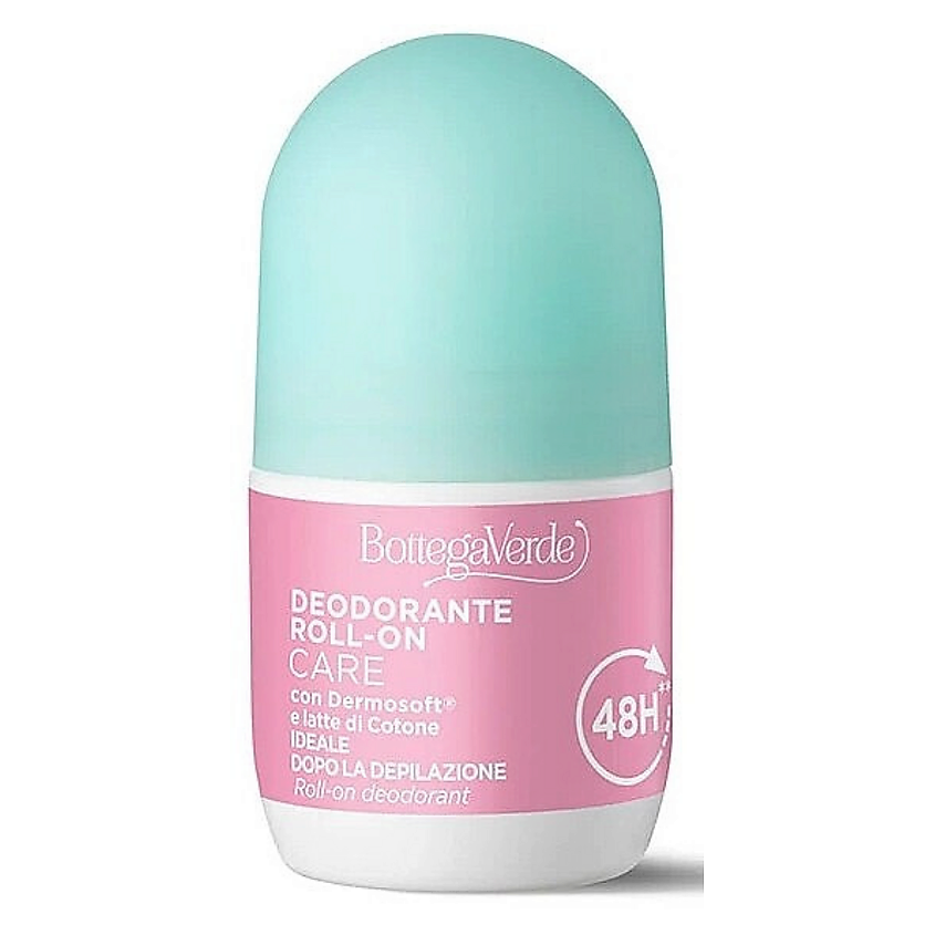 Изображение товара Дезодорант-ролик Bottega Verde Молочко хлопка 48H Dermosoft