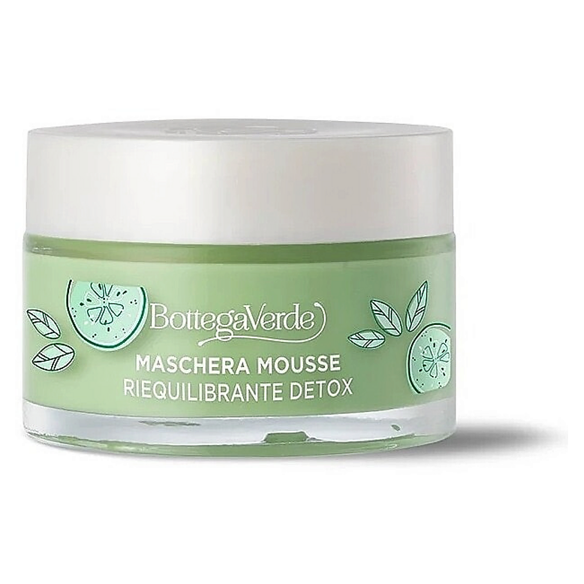 Изображение товара BOTTEGA VERDE Маска для лица Beauty Extracts Cucumber Juice & Matcha Tea Mousse Mask, 50 мл