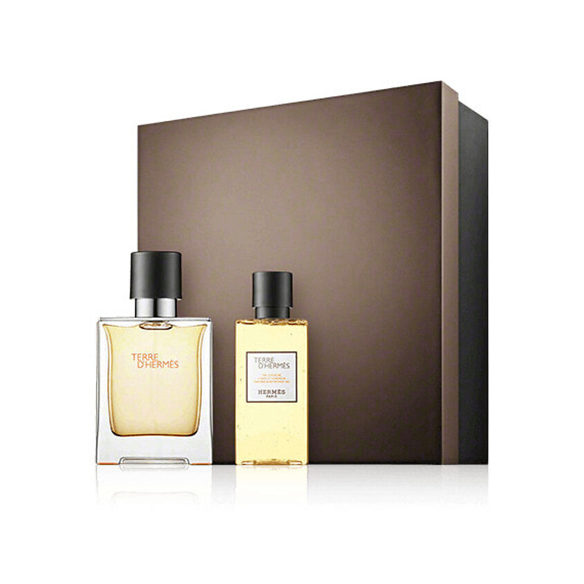 Изображение товара Набор Terre D'Hermes парфюмерия для мужчин туалетная вода и гель для душа 50мл+40мл