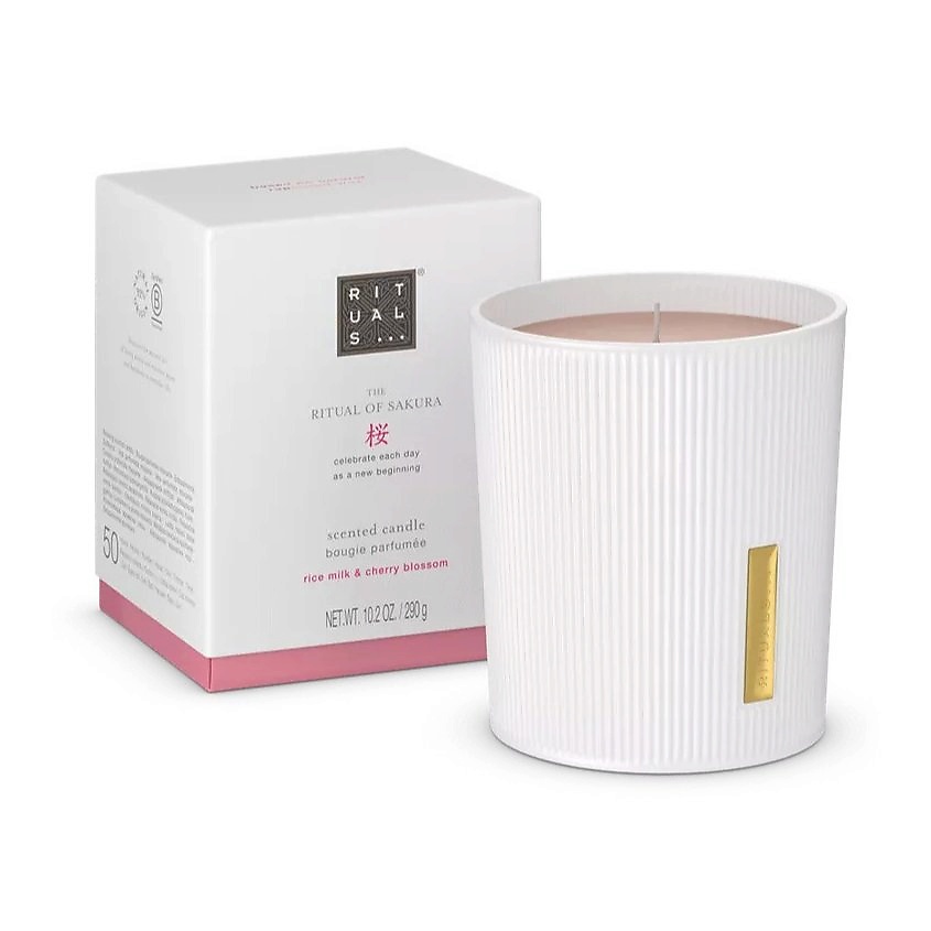Изображение товара Ароматическая свеча Rituals The Ritual of Sakura 290 г до 50 часов горения