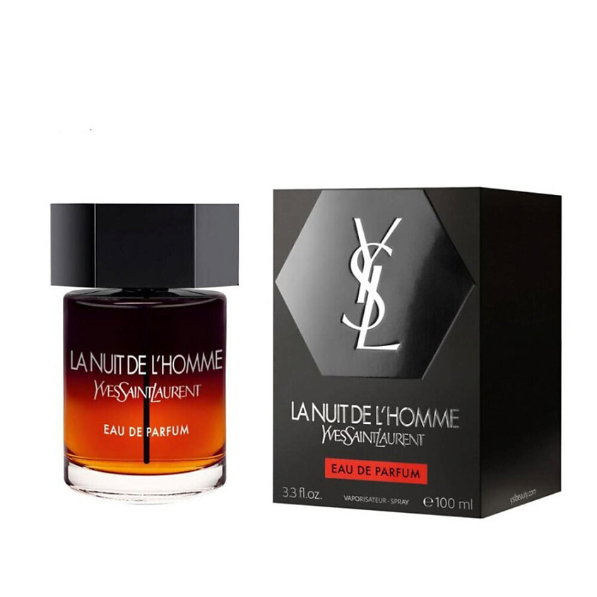 Изображение товара YVES SAINT LAURENT La Nuit De L'Homme Элитный мужской парфюм 100 мл EUA