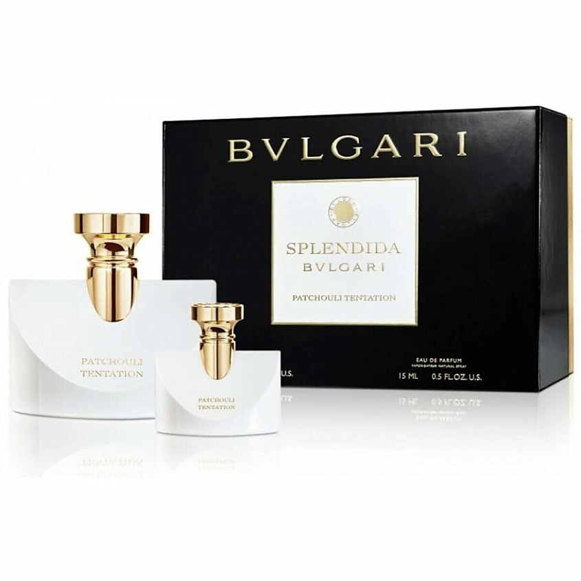 Изображение товара BVLGARI Набор Splendida Patchouli Tentation: Парфюмерная вода + Парфюмерная вода в дорожном формате, 100 мл + 15 мл