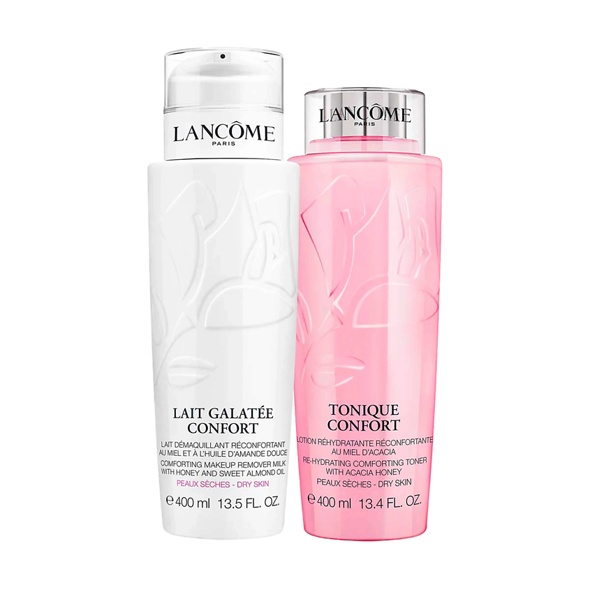 Изображение товара LANCOME Набор для очищения сухой кожи Jumbo Confort, 2 x 400 мл