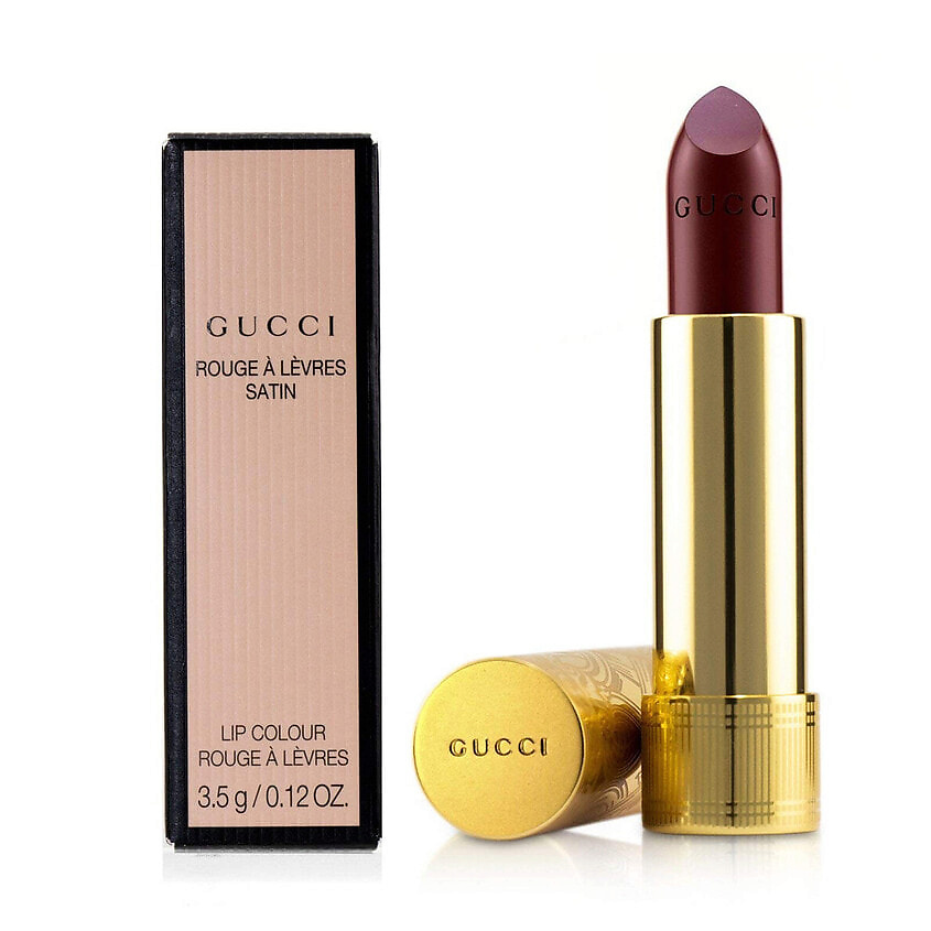 Изображение товара GUCCI Сатиновая губная помада Rouge à Lèvres Satin 507 Ivy Dark Red