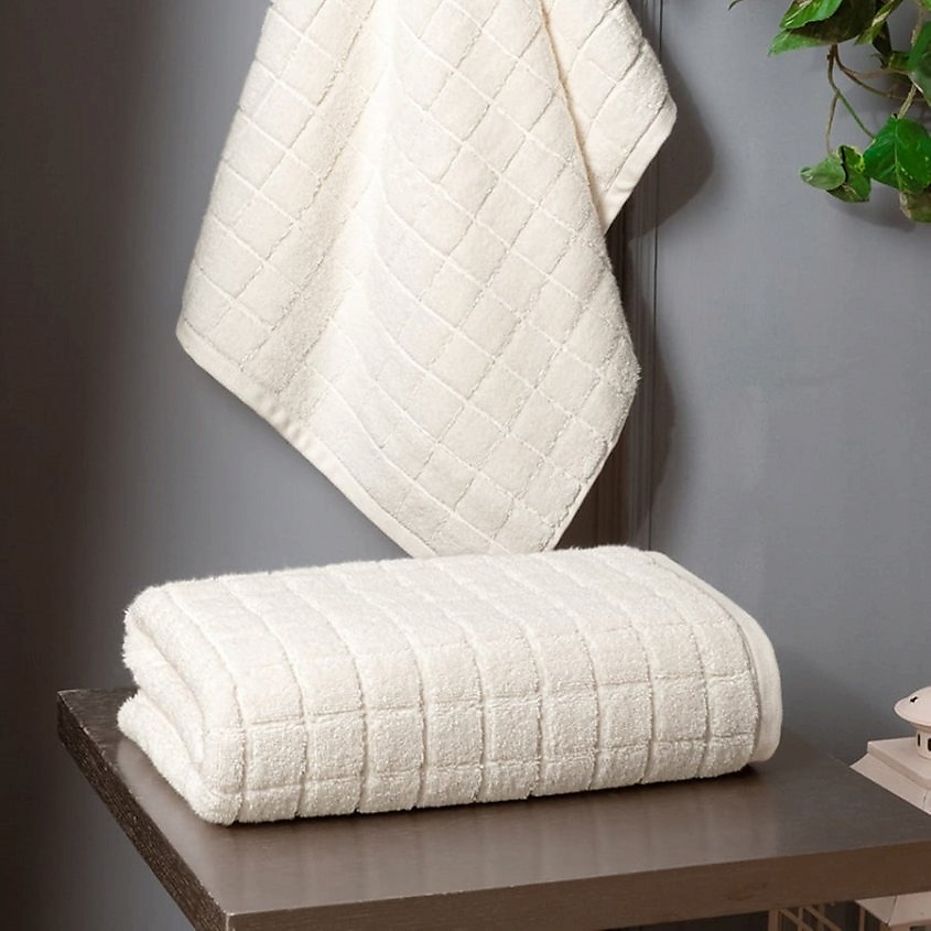 Изображение товара ARYA HOME COLLECTION Полотенце 50x90 Quatro, Кремовый