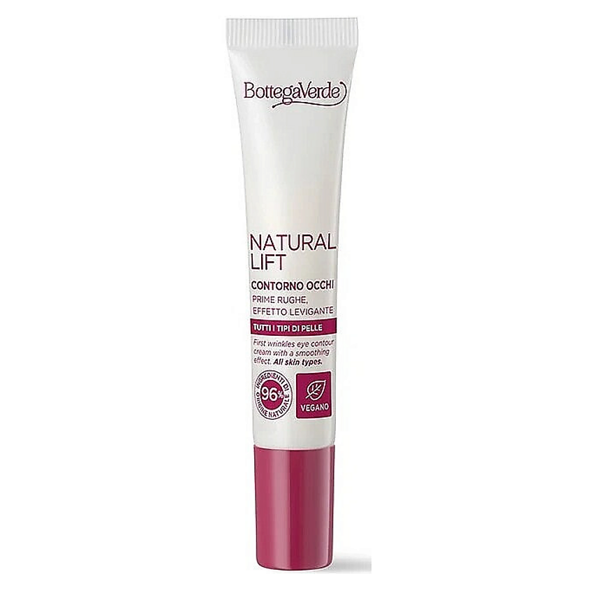 Изображение товара BOTTEGA VERDE Разглаживающий крем для кожи вокруг глаз Natural Lift Eye Contour Cream, 15 мл