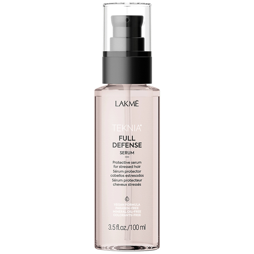 Изображение товара LAKME Сыворотка для комплексной защиты волос Teknia Full Defense Serum, 100 мл