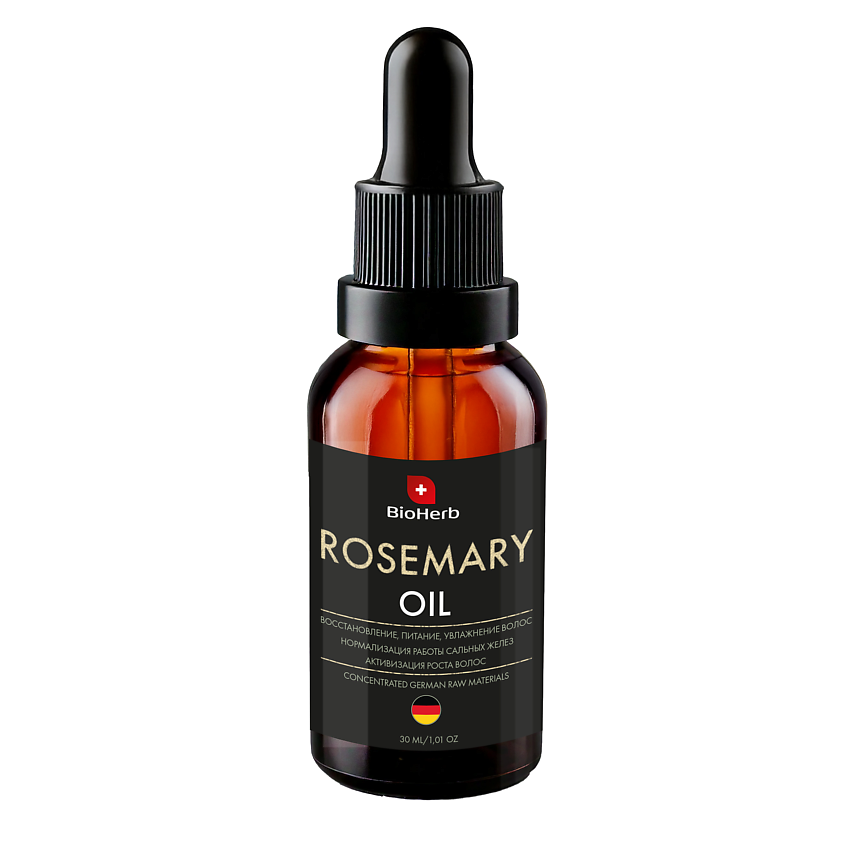Изображение товара BIOHERB Масло Розмарина для роста и густоты волос 30 мл