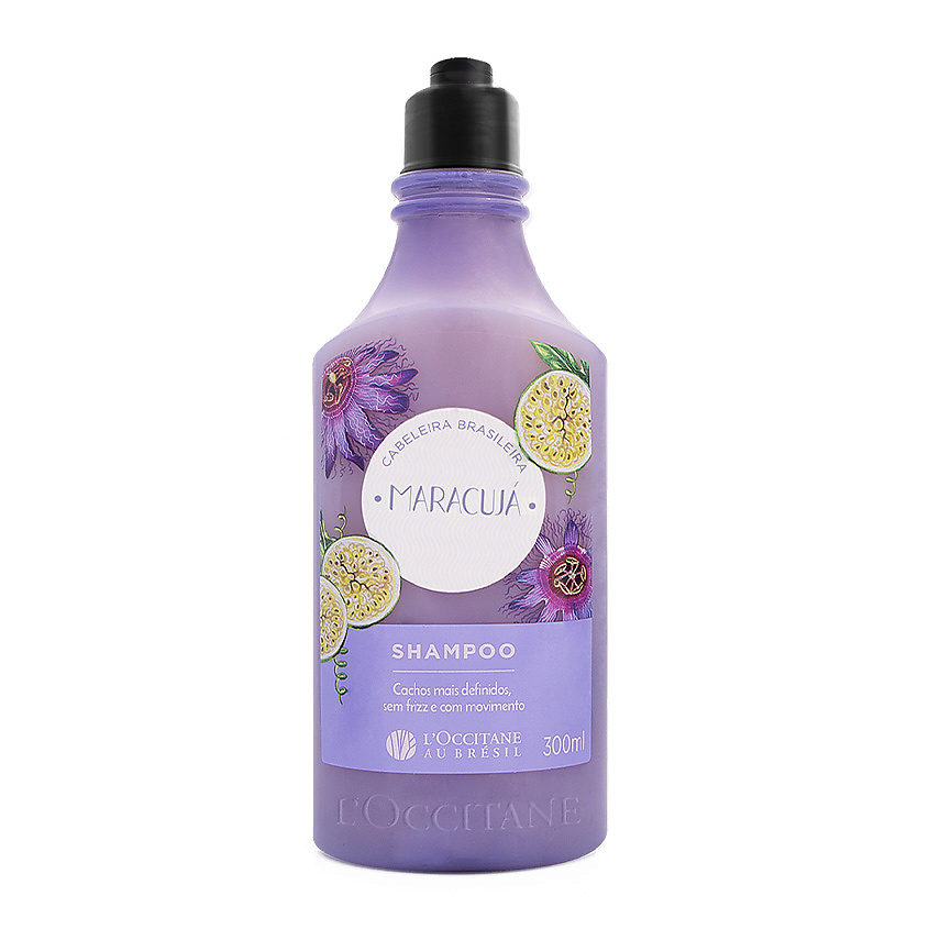 Изображение товара Бессульфатный разглаживающий шампунь для волос с маслом маракуйи 300 мл