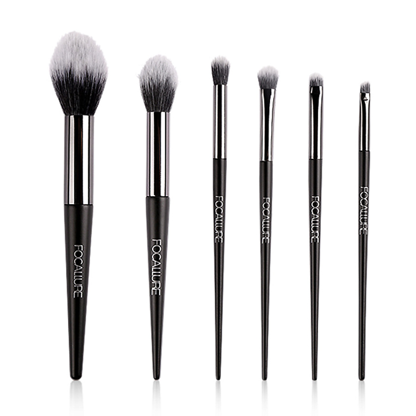 Изображение товара Набор кистей для макияжа 6 шт. FOCALLURE профессиональный и удобный