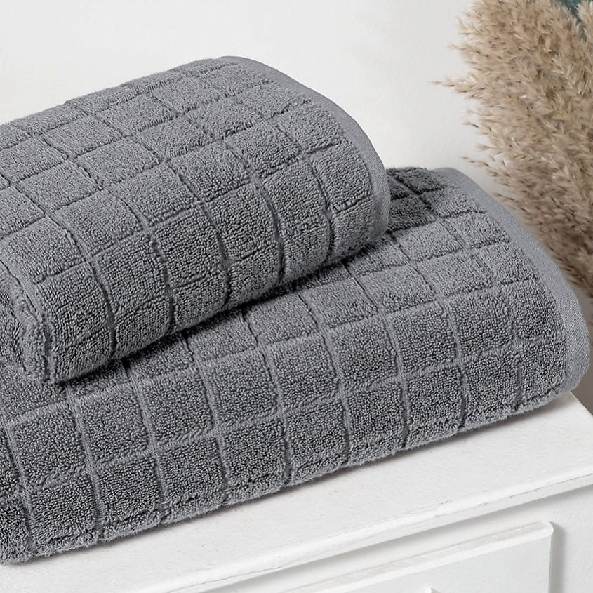Изображение товара Полотенце Arya HOME COLLECTION Quatro 50x90 Антрацит Высокое качество