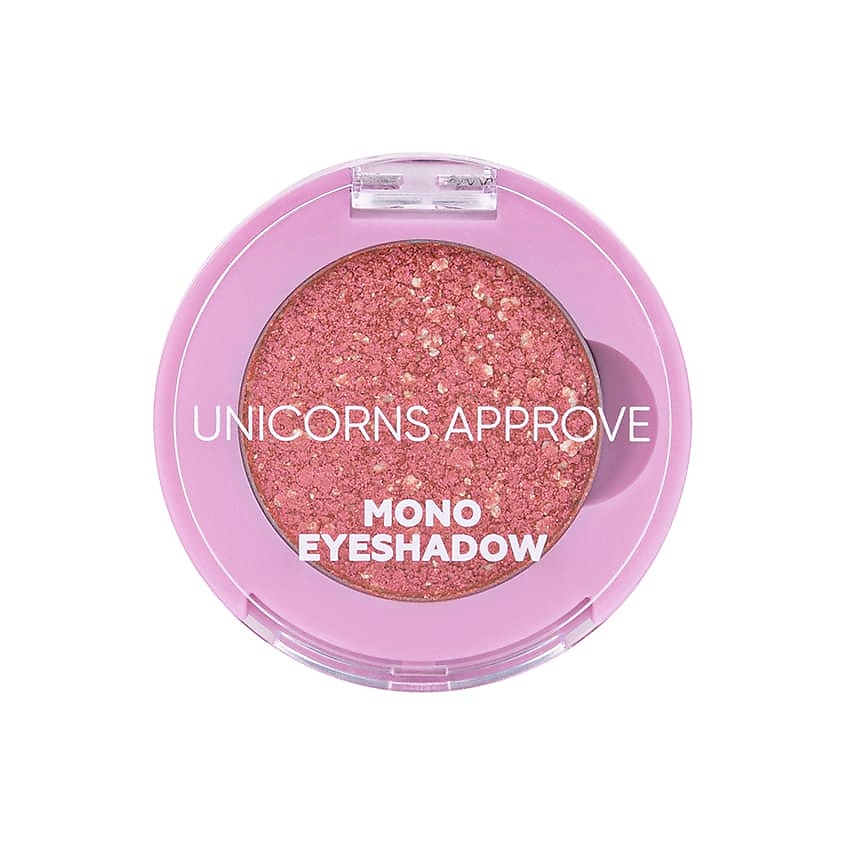Изображение товара UNICORNS APPROVE Тени для век Mono Eyeshadow, 12 Pink pollen, 1,2 г