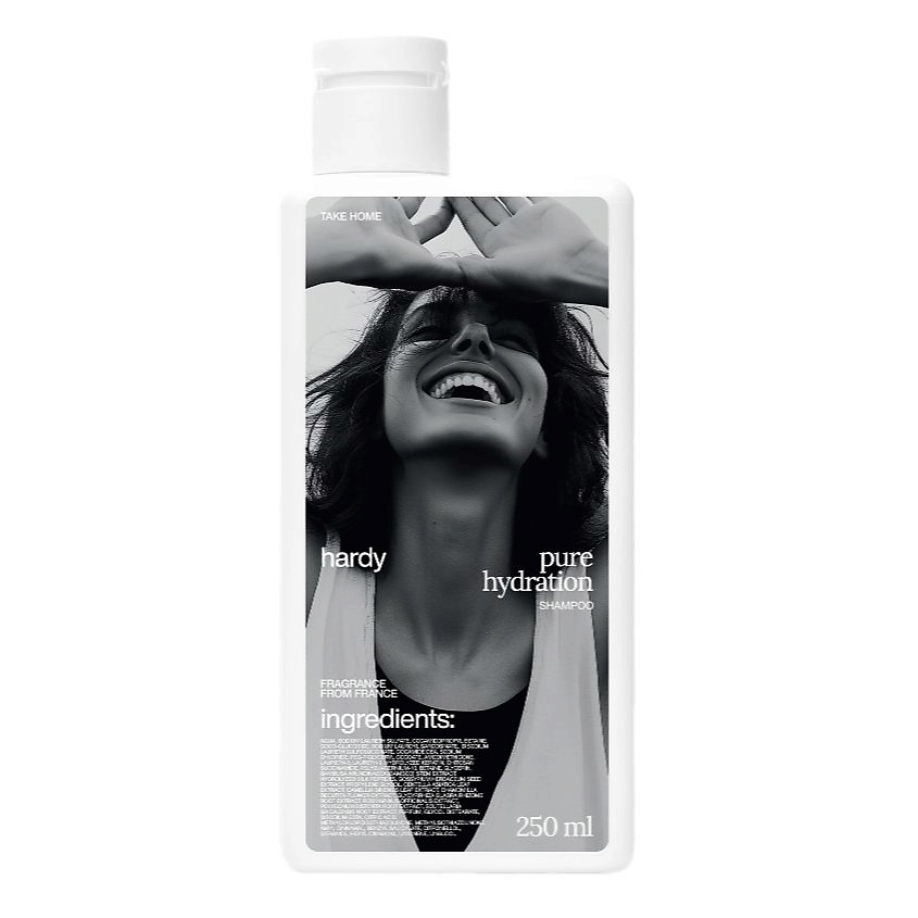 Изображение товара Увлажняющий шампунь для волос HARDY EFFECT 250 мл натуральный уход