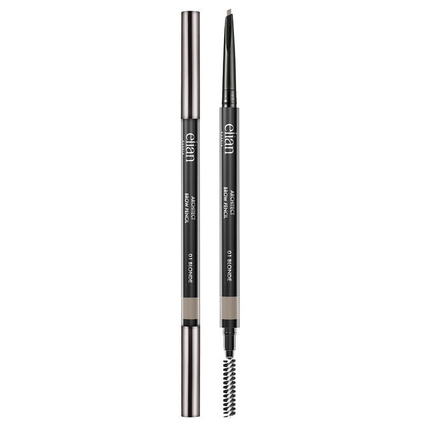 Изображение товара Карандаш для бровей ELIAN Architect Brow Pencil 01 Blonde тонкий натуральный стойкий