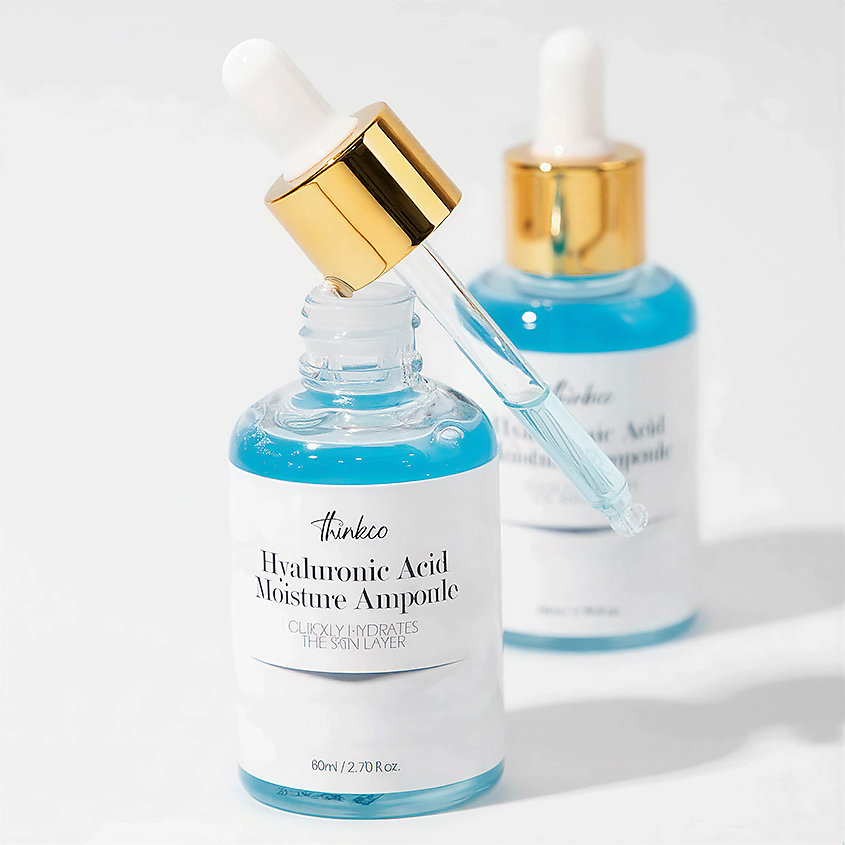 Изображение товара Увлажняющая сыворотка для лица THINKCO с гиалуроновой кислотой 80 мл