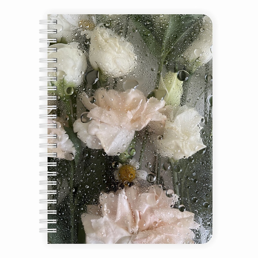 Изображение товара Планер ежедневник Цветы от Remarklee Creative А5, Белый