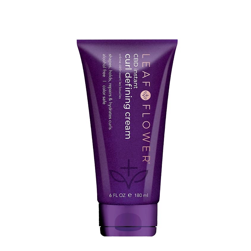 Изображение товара Крем для вьющихся волос фиксирующий и контролирующий CBD Leaf & Flower 180 мл