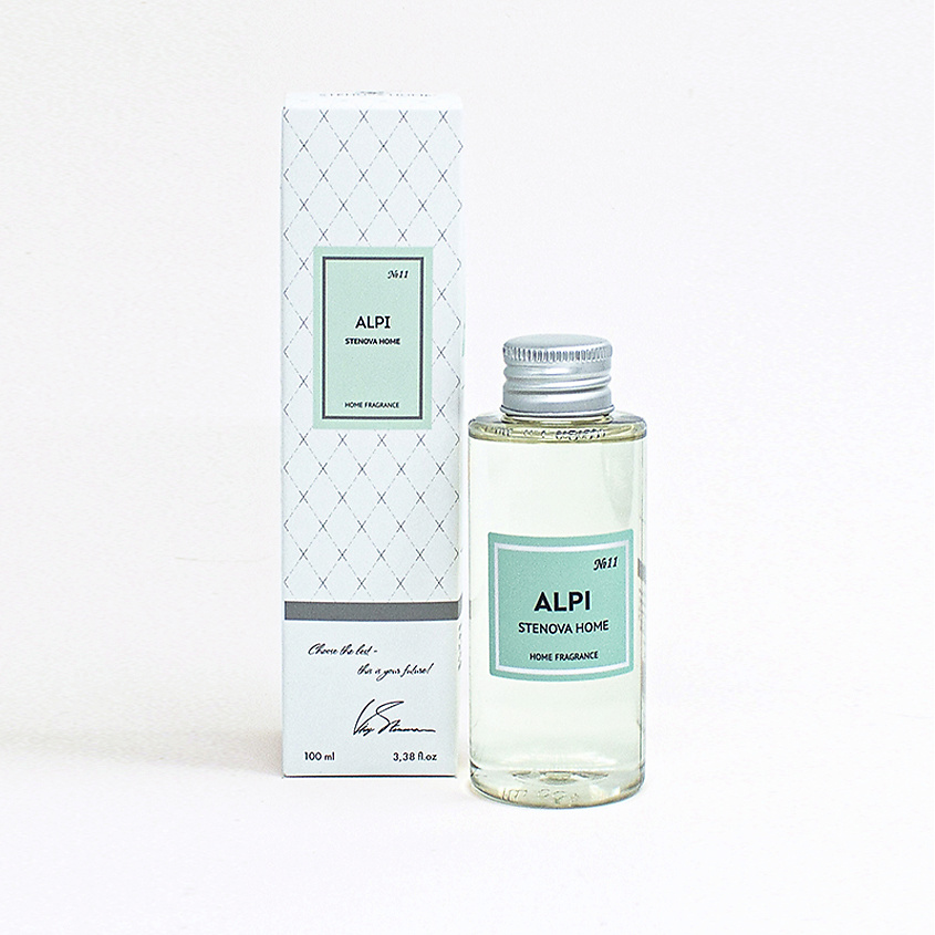 Изображение товара STENOVA HOME Наполнитель для диффузора №11 ALPI 100 мл на эфирной основе