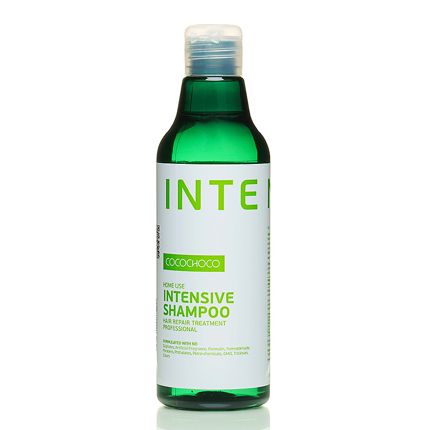 Изображение товара COCOCHOCO Шампунь для поврежденных волос Intensive, 250 мл уход за сухими