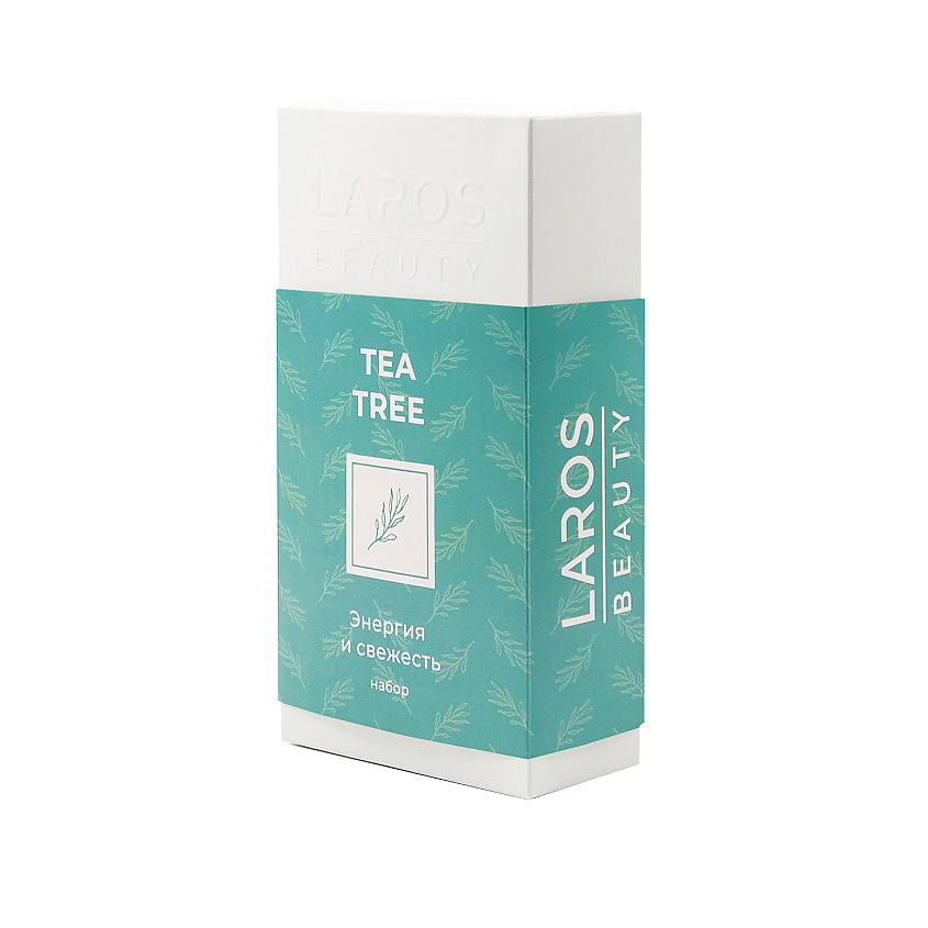 Изображение товара Набор для ухода за волосами LAROS BEAUTY Энергия и свежесть Tea Tree шампунь и кондиционер 300 мл