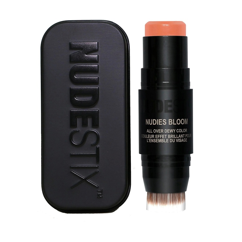 Изображение товара NUDESTIX Кремовые сияющие румяна в стике Nudies Bloom Sweet Peach Peony