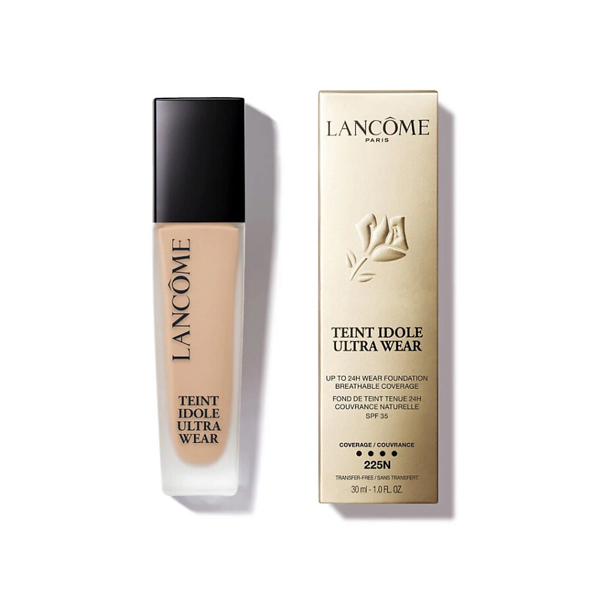Изображение товара LANCOME Стойкий тональный крем с матовым финишем Teint Idole Ultra Wear SPF35, 225N